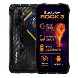 Celular Blackview Rock 3, 6.78, 8GB+24GB Ram, LTE, 256GB Rom, Infrarrojo