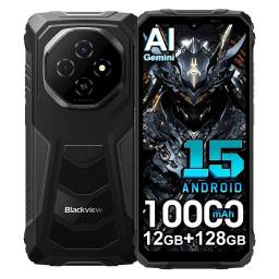 Celular Blackview Fort 1, 6.56", 4GB+8GB Ram, LTE, 128GB Rom, 10000mAh