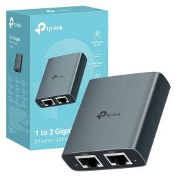 Splitter Switch TP-LINK EH210 1 a 2 Puertos RJ45 Gigabit