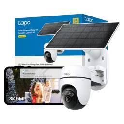 C�mara Wi-Fi TP-LINK TAPO C630 KIT 3K Panel Solar y Bater�a