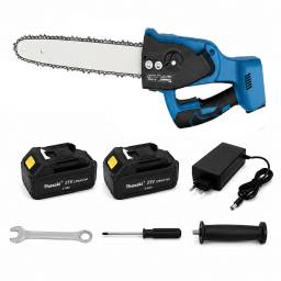 Motosierra Inal�mbrica Profesional Industrial 30cm con 2 Bater�as
