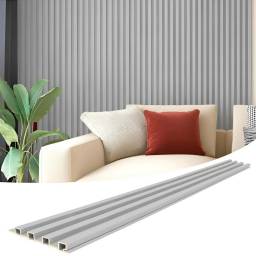Revestimiento Wall Panel WPC 290x16.7 cm Interiores Simil Madera Gris