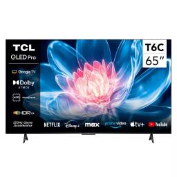 Televisor QLED Smart TV TCL 65T6C 65 4K UHD Google TV