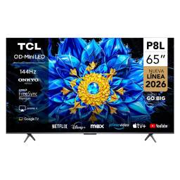 Televisor QD-Mini LED Smart TV TCL 65P8L 65 4K UHD Google TV