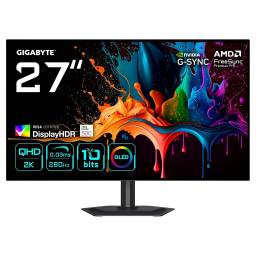 Monitor Gigabyte MO27Q28G 27 QHD Oled 280Hz - 2xHDMI, DP, USB-C