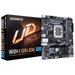 Motherboard Gigabyte H610M K Gen5 DDR4 - Socket 1700