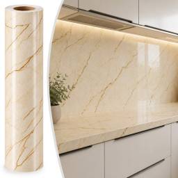 Placa Adhesiva Simil Marmol Rollo de 1.20 x 3 Metros BS-6027-1