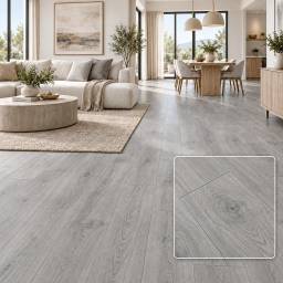 Piso Vin�lico SPC Click S�mil Madera 5.5mm con Manta 2,64m� 05001