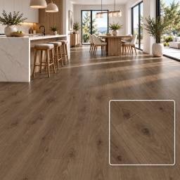 Piso Vin�lico SPC Click S�mil Madera 5.5mm con Manta 2,64m� 05004