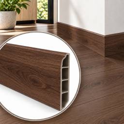 Z�calo SPC S�mil Madera 2.40m Resistente Nogal 05004