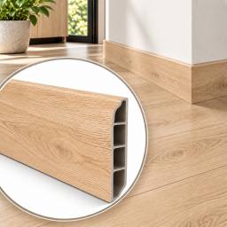 Z�calo SPC S�mil Madera 2.40m Resistente Natural 05002