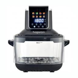 Freidora de Aire Hogaron Doble Recipiente 1400W 5.5L+3.2L