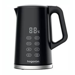 Jarra El�ctrica Digital Hogaron 1.7L 2200W Control De Temperatura