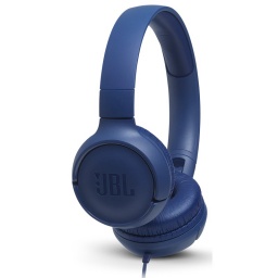 Auriculares JBL T500 Cableado Plegables Azules - Manos libres