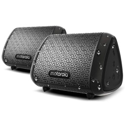 Parlante Portable Motorola Sub 340 Bluetooth 2x7W Color Negro