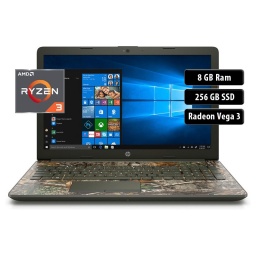 Notebook HP 15-DB1047, AMD Ryzen 3 3200U, 8GB, 256SSD, 15.6", Win 10