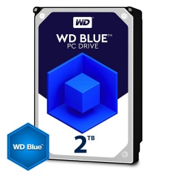 Disco Duro 3.5 WD Blue 2 TB Sata 3 7200 Rpm