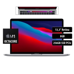 Apple Macbook Pro MYDA2, M1 Octacore , 8GB, 256GB SSD, 13.3'' Retina, OS Big Sur