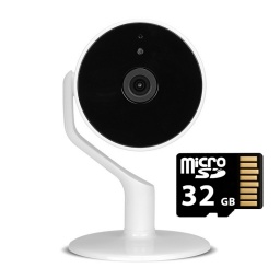 Cámara IP de Vigilancia Wifi Nexxt Interior MicroSD 32 GB App AHIMPFI4U1