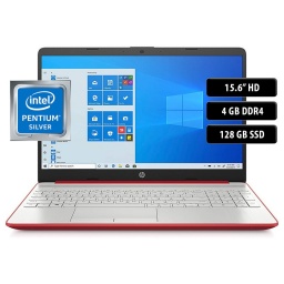 Notebook HP 15-DW0083WM, QC N5000, 4GB, 128GB, 15.6", Win 10