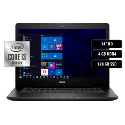 Notebook Dell Inspiron 3493, Core I3-1005G1, 4GB, 128SSD, 14", Win 10