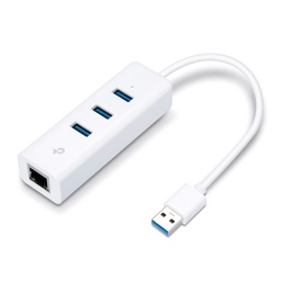 Adaptador de Red TP-LINK UE330 USB 3.0 a Ethernet Gigabit + 3 USB