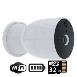 Cámara IP de Vigilancia Wifi Nexxt Exterior a Batería Full HD NHC-O630 + SD 32GB