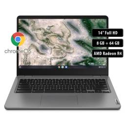 Chromebook Lenovo 14E, AMD A4-9120C, 8GB, 64GB, 14" FHD, SO Chrome