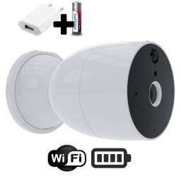 Cmara IP de Vigilancia Wifi Nexxt Exterior NHC-O630 + 6 Pilas + Cargador 1A 5V