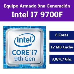 INTEL Core I7 9700F 9na Gen + Mother B365M (Configura tu PC)