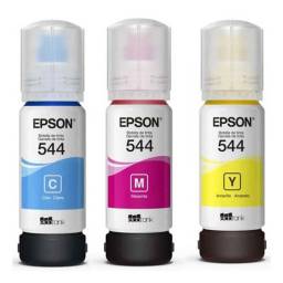 Pack de 3 Botellas de Tinta Epson T544 L3150L3110L5190