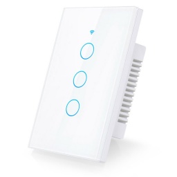 Switch de Luz Táctil TUYA Smart OFX-WF-U3 3 Canales Wifi APP