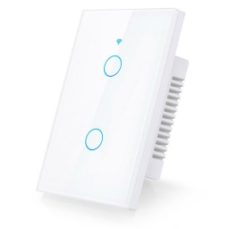Switch de Luz Táctil TUYA Smart OFX-WF-U2 2 Canales Wifi APP