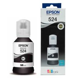 Botellas de Tinta Epson T524 Negro L15150/L15160