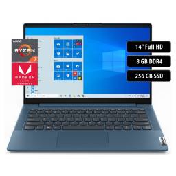 Notebook Lenovo IP 5 14ALC05, Ryzen 7 5700U, 8GB, 256SSD, 14'' FHD, Win 10