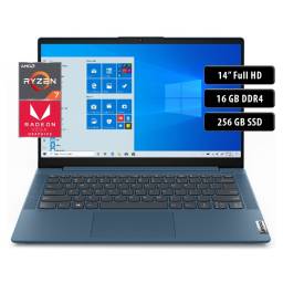 Notebook Lenovo IP 5 14ALC05, Ryzen 7 5700U, 16GB, 256SSD, 14'' FHD, Win 10