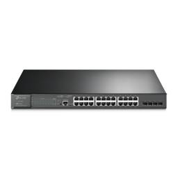 Switch TP-Link TL-SG3428MP 24 Puertos Gigabit POE+ 4 SFP Rackeable Administrable