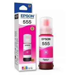 Botella de Tinta Epson T555 Magenta L8160/L8180