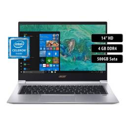 Notebook Acer A314-35, DC N4500, 4GB, 500GB, 14" HD, Win 11