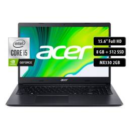 Notebook Acer A315-57G, Core i5-1035G1, 8GB, 512 SSD, 15.6" FHD, MX330