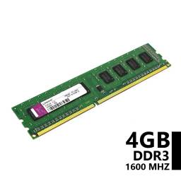 Memoria Kingston DDR3 4 GB 1600 Mhz Box