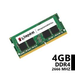 Memoria Kingston Sodimm DDR4 4 GB 2666 Mhz