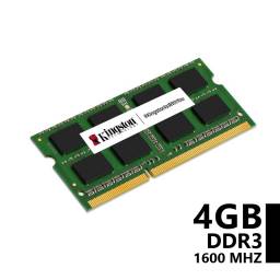Memoria Kingston Sodimm DDR3L 4 GB 1600 Mhz