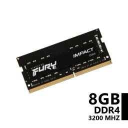 Memoria Kingston Fury Impact Sodimm DDR4 8 GB 3200 Mhz