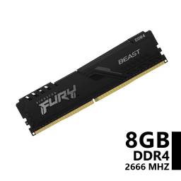 Memoria Kingston Fury Beast DDR4 8GB 2666 Mhz