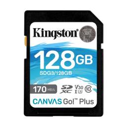 Memoria SD Kingston 128 GB Canvas Go Plus