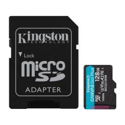 Memoria MicroSD Kingston 128 GB Canvas Go Plus C/Adap
