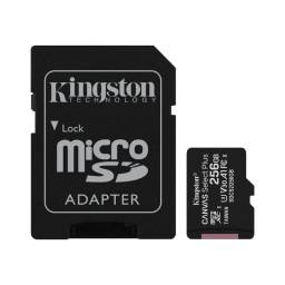 Memoria MicroSD Kingston 256 GB Canvas Select Plus C/Adap