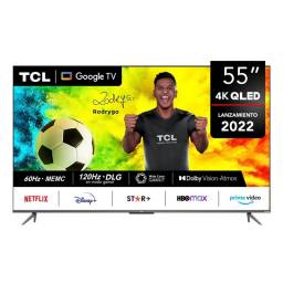 Televisor LED Smart TV TCL 55C635 55" 4K QLED - USB, HDMI