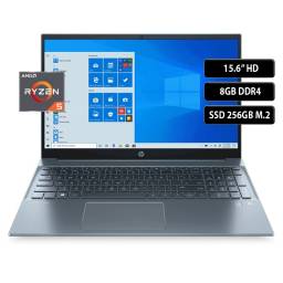 Notebook HP Pavilion 15-eh0007la, Ryzen 5 4500U, 8GB, 256SSD, 15.6", Win 11